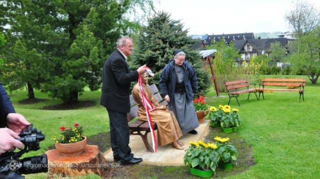 Zakopane - Poświęcenie figury św. Urszuli